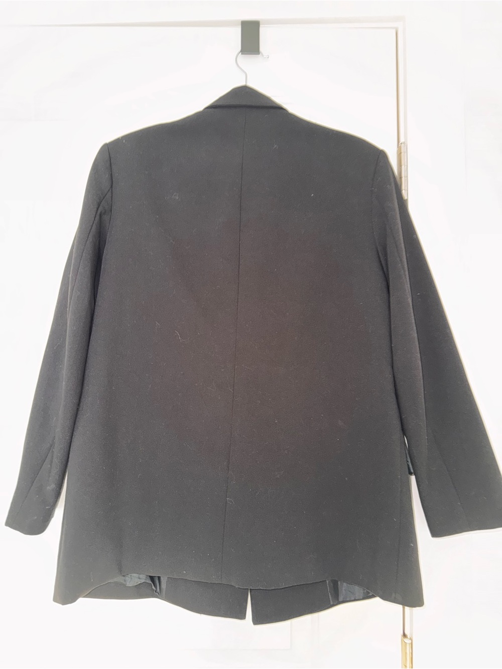 Zara Black Double-Button Women's Blazer - Picture 3 of 3